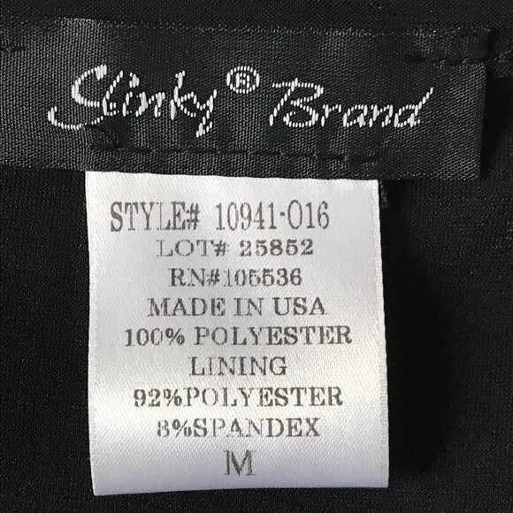 NWOT - Slinky Brand Black Sequined Sleeveless Tunic Top - Picture 3 of 12